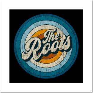 The Roots - Retro Circle Vintage Posters and Art